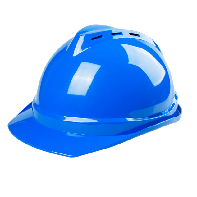 V type safety helmet with vent